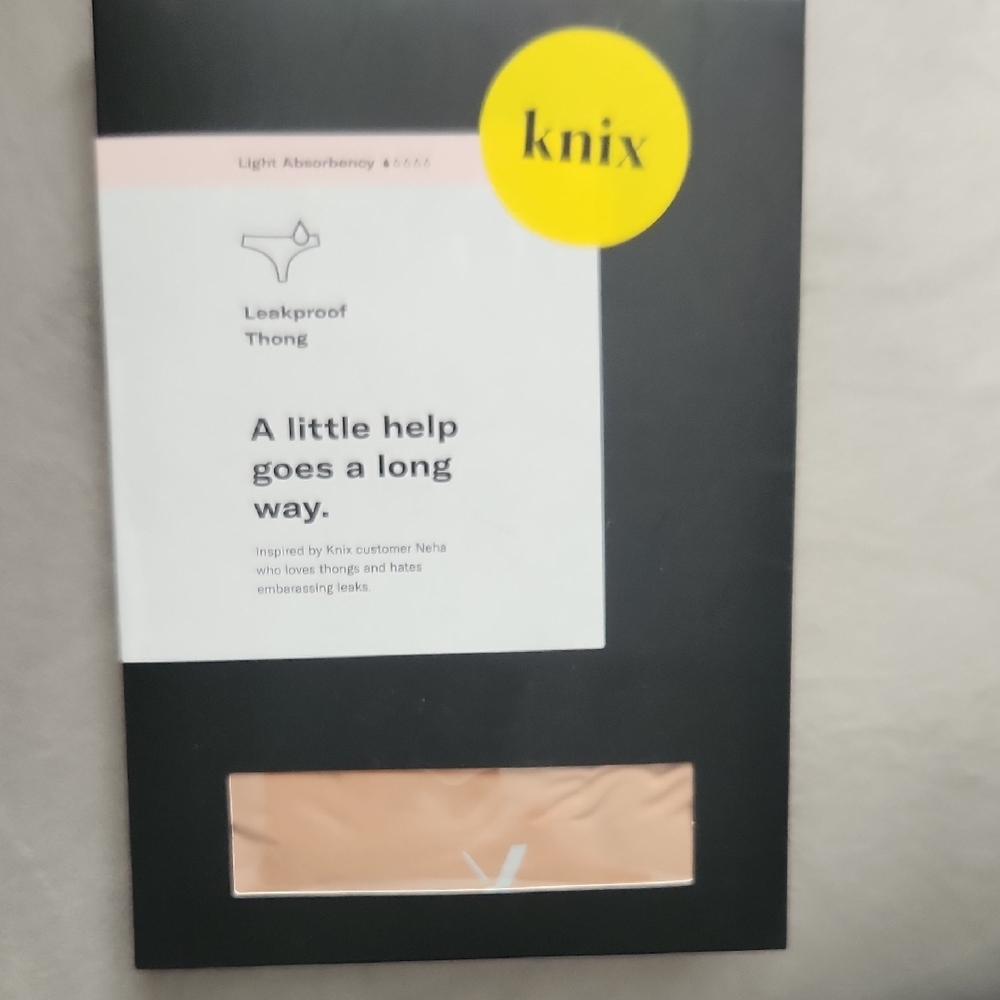 Knix Leakproof Thong in Nude